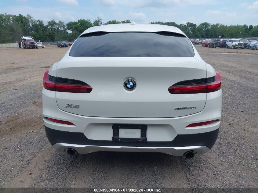 2020 BMW X4 xDrive30I VIN: 5UX2V1C0XL9B47116 Lot: 39804104