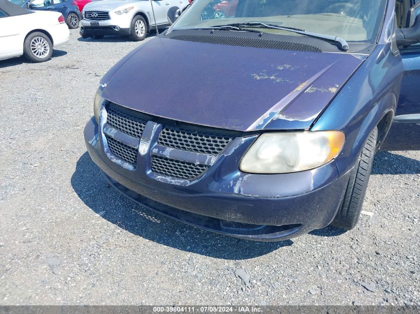 2003 Dodge Caravan Se VIN: 1D4GP25R03B235314 Lot: 39804111