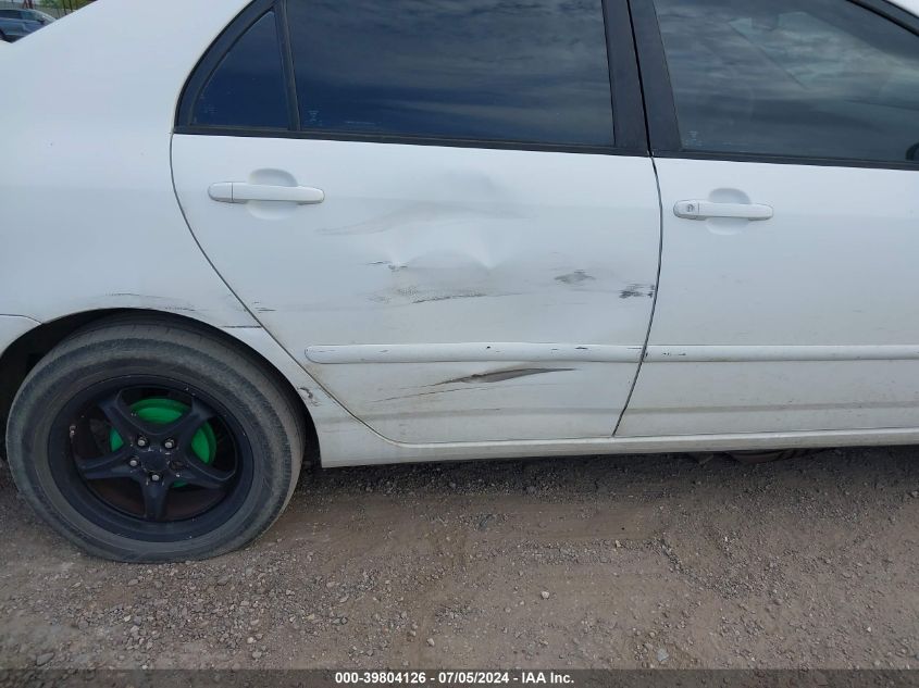 2003 Toyota Corolla Le VIN: 1NXBR32E43Z083952 Lot: 39804126