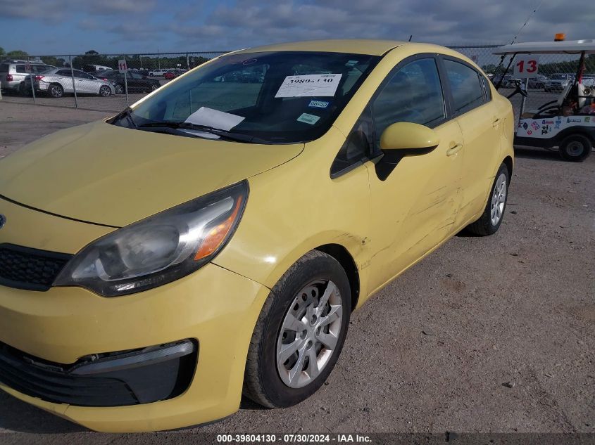 KNADM4A34G6575762 2016 Kia Rio Lx