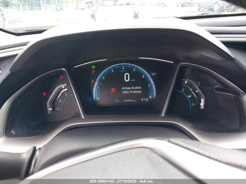 2017 HONDA CIVIC EX - 19XFC2F78HE066820