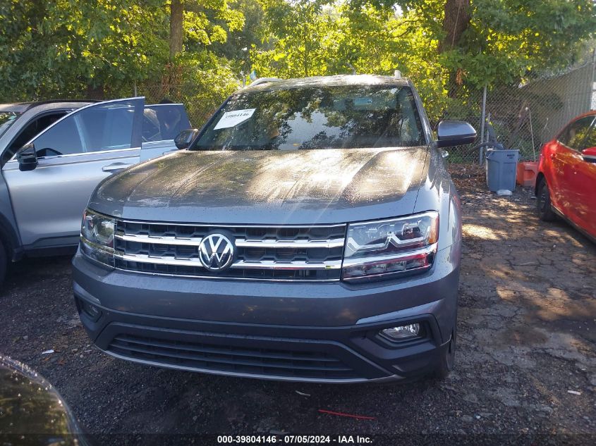 2018 Volkswagen Atlas 3.6L V6 Se VIN: 1V2CR2CA1JC576360 Lot: 39804146