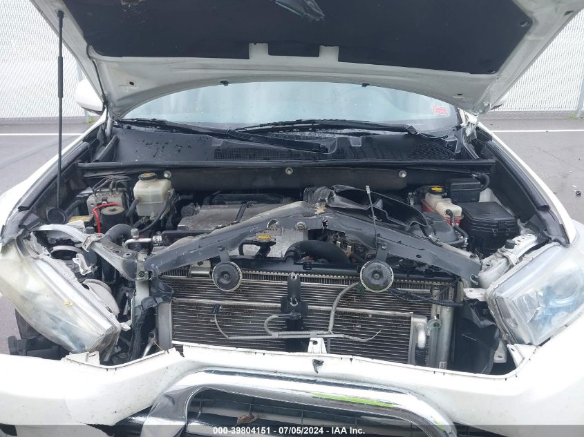 2012 Toyota Highlander Hybrid Limited V6 VIN: JTEDC3EHXC2010127 Lot: 39804151