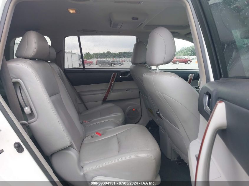 2012 Toyota Highlander Hybrid Limited V6 VIN: JTEDC3EHXC2010127 Lot: 39804151