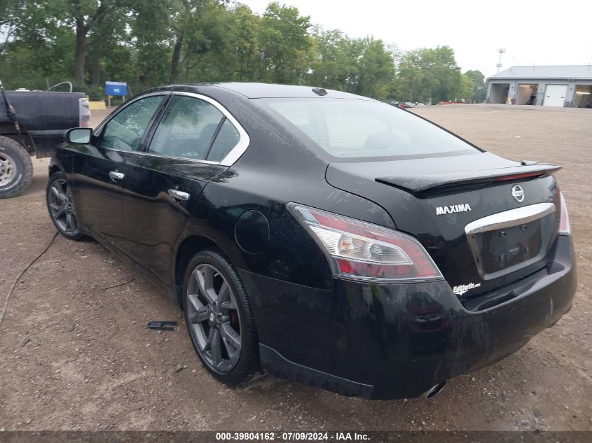 2014 Nissan Maxima 3.5 Sv VIN: 1N4AA5AP7EC496260 Lot: 39804162