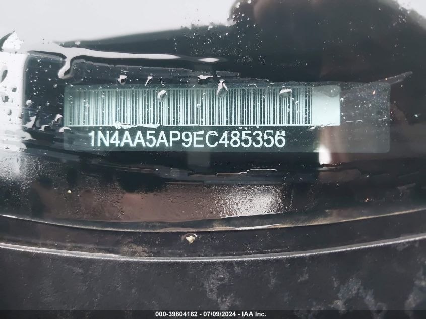 1N4AA5AP7EC496260 2014 Nissan Maxima 3.5 Sv