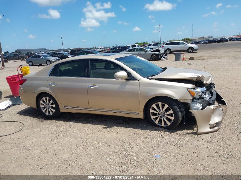2011 Toyota Avalon Limited VIN: 4T1BK3DB3BU429141 Lot: 39804227