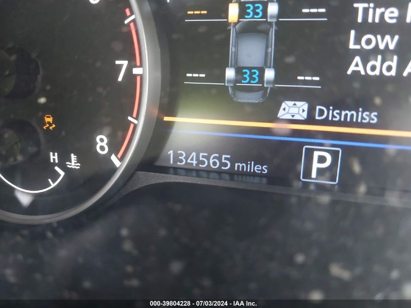 2020 Nissan Altima Sv Intelligent Awd VIN: 1N4BL4DW2LC169872 Lot: 39804228