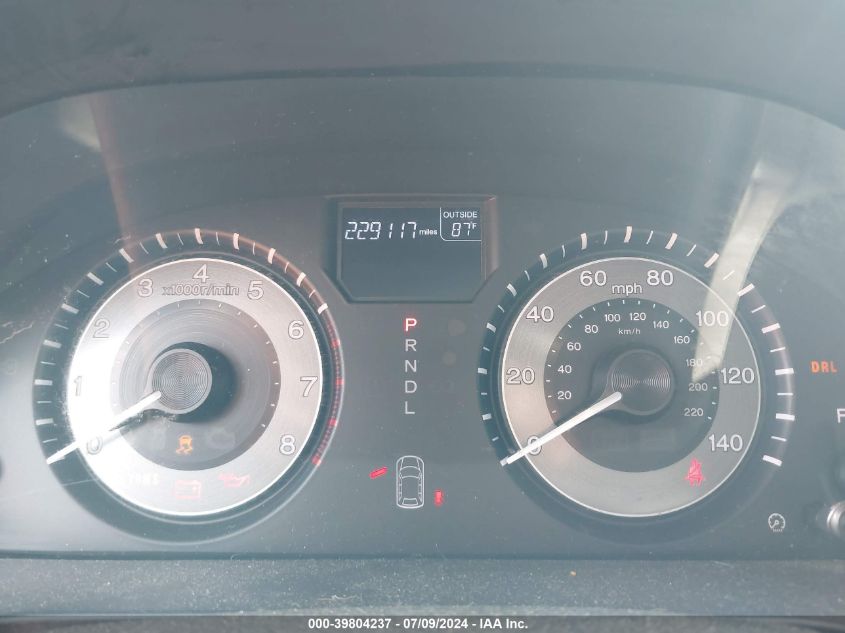 2012 Honda Odyssey Ex-L VIN: 5FNRL5H64CB045243 Lot: 39804237