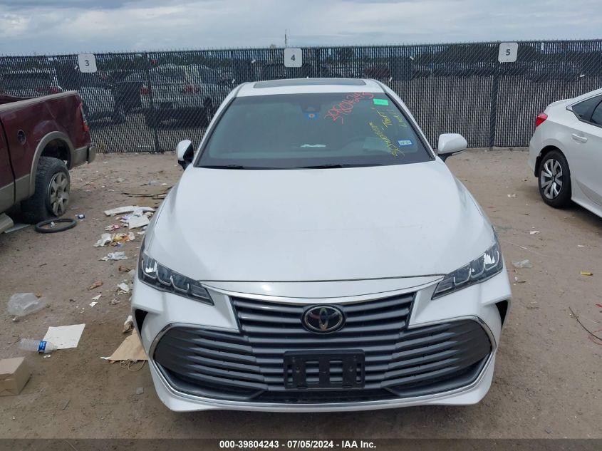 2019 Toyota Avalon Xle VIN: 4T1BZ1FB6KU013016 Lot: 39804243