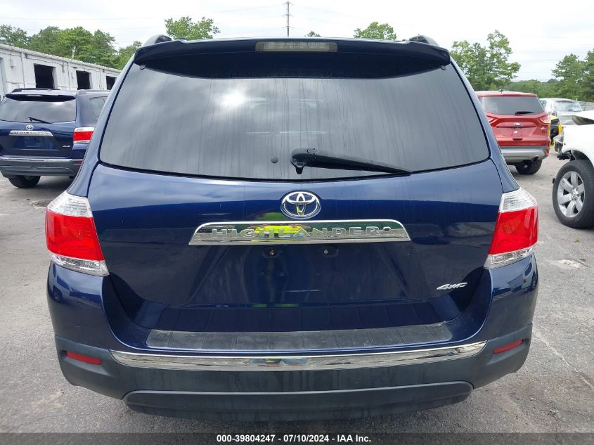 2011 Toyota Highlander Se V6 VIN: 5TDBK3EH2BS072515 Lot: 39804247