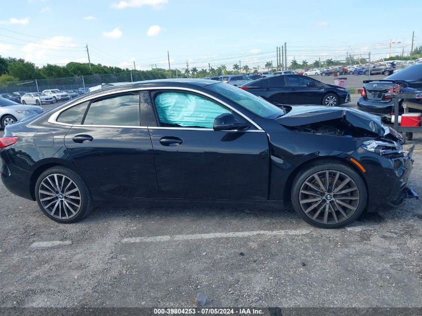 2020 BMW 228I Gran Coupe xDrive VIN: WBA73AK00L7F80919 Lot: 39804253