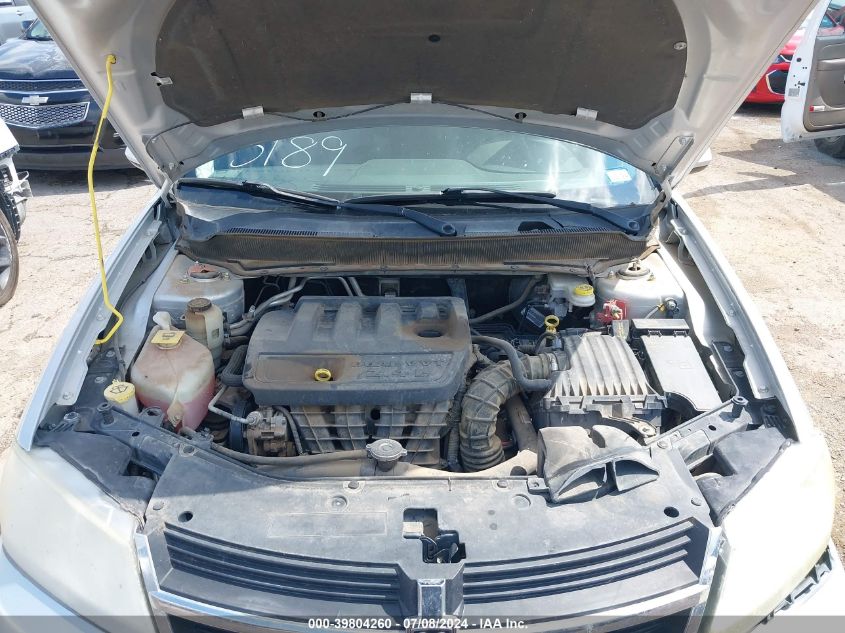 2010 Dodge Avenger R/T VIN: 1B3CC5FB7AN225189 Lot: 39804260