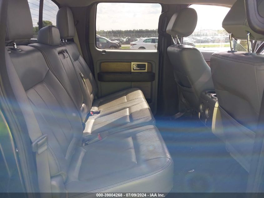 2013 Ford F-150 Lariat VIN: 1FTFW1ET9DKE01705 Lot: 39804268