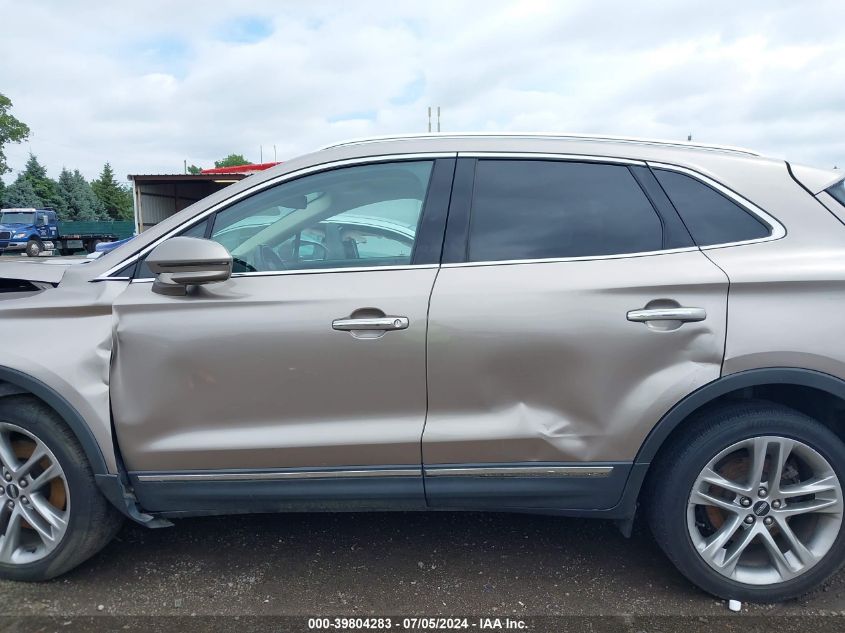 2019 Lincoln Mkc Reserve VIN: 5LMCJ3D97KUL30257 Lot: 39804283