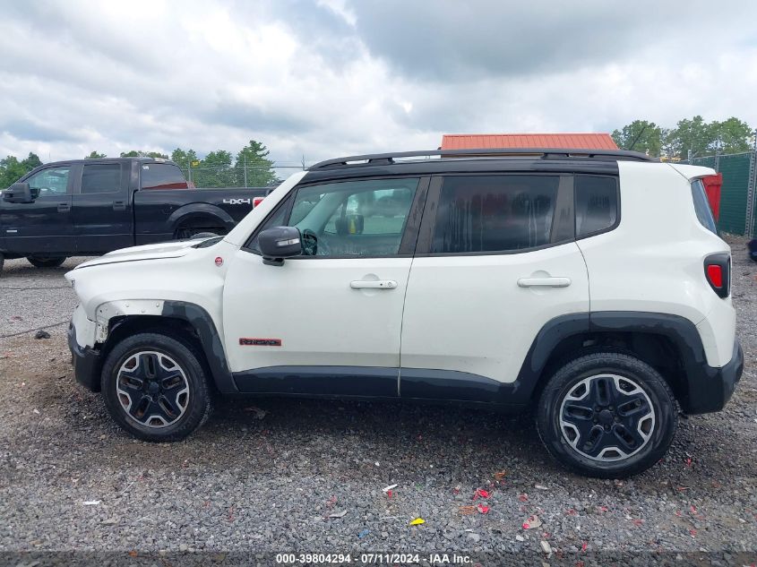 2015 Jeep Renegade Trailhawk VIN: ZACCJBCT2FPB31445 Lot: 39804294