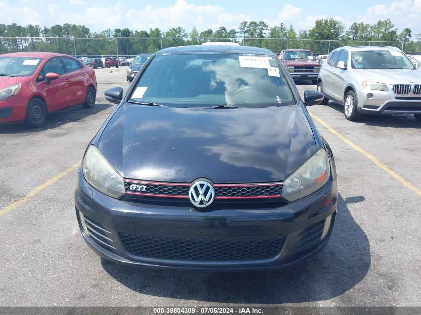 2011 Volkswagen Gti 4-Door VIN: WVWGV7AJ8BW113761 Lot: 39804309