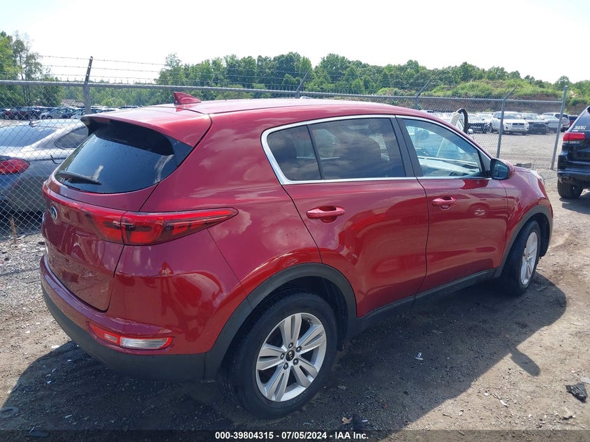 VIN KNDPM3AC0H7034746 2017 KIA SPORTAGE LX