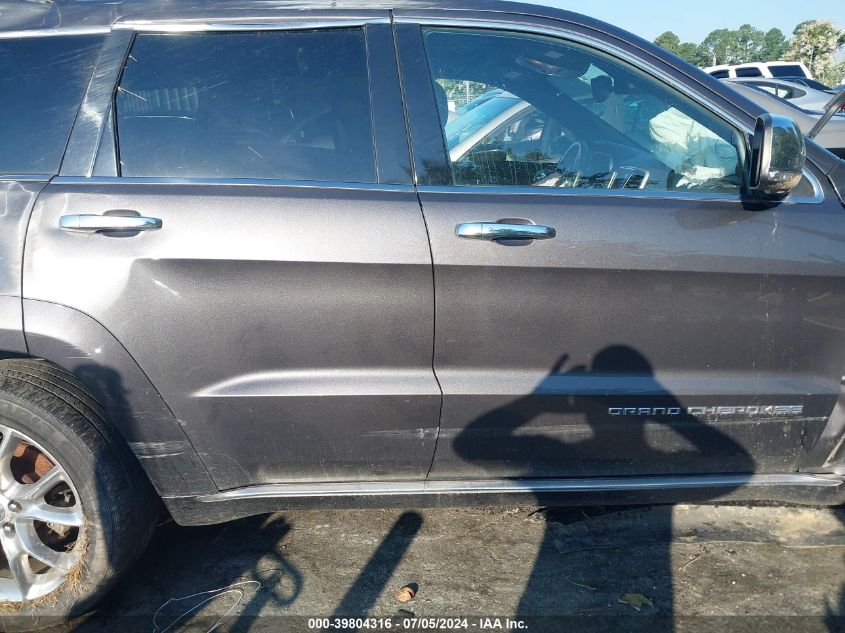 2014 Jeep Grand Cherokee Summit VIN: 1C4RJFJG8EC465408 Lot: 39804316