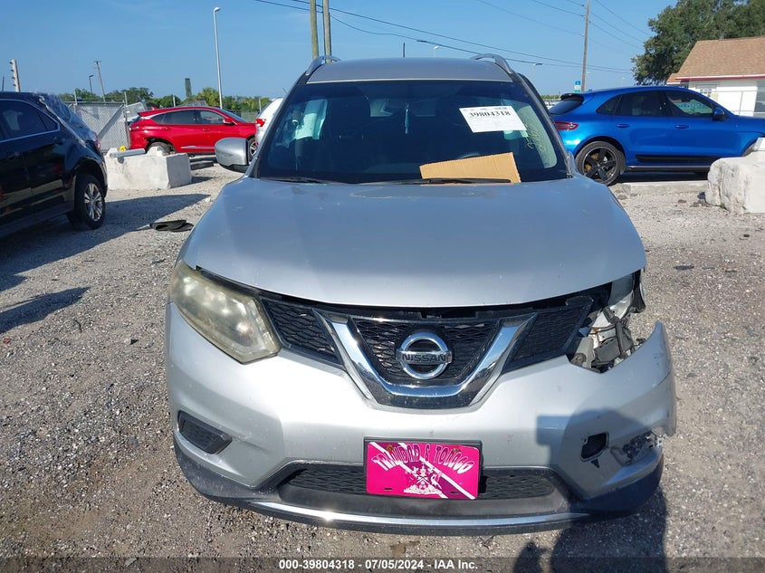 2015 NISSAN ROGUE S/SL/SV - KNMAT2MV5FP558259