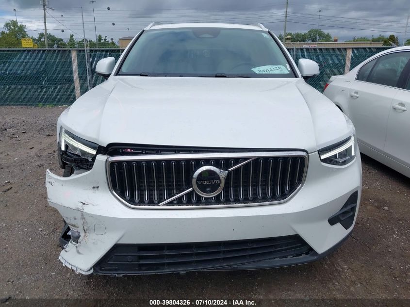 2023 Volvo Xc40 B5 Plus Bright Theme VIN: YV4L12UE9P2048023 Lot: 39804326