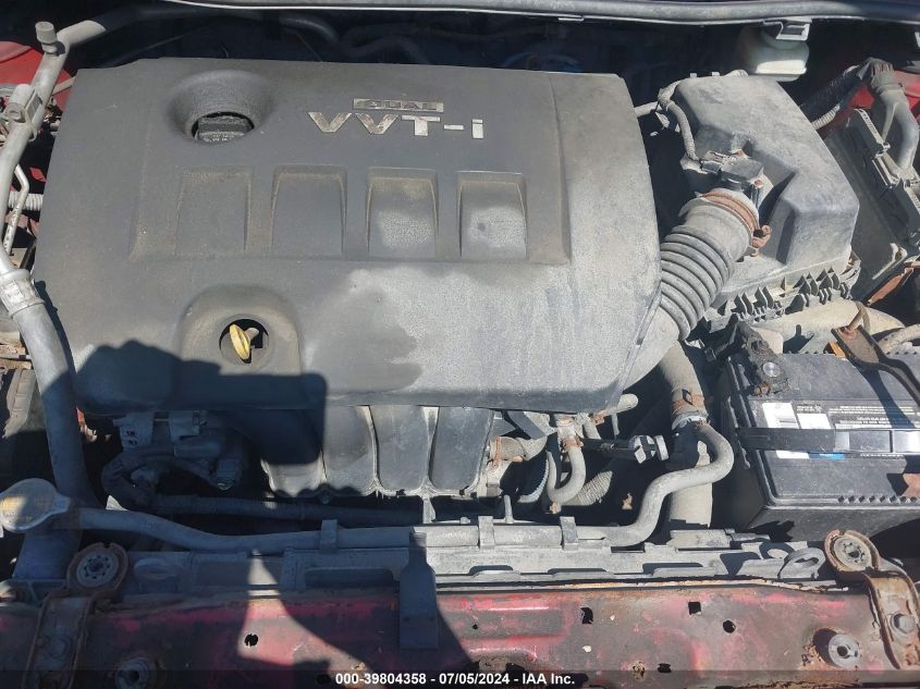 2009 Toyota Corolla S VIN: 2T1BU40E79C116105 Lot: 39804358