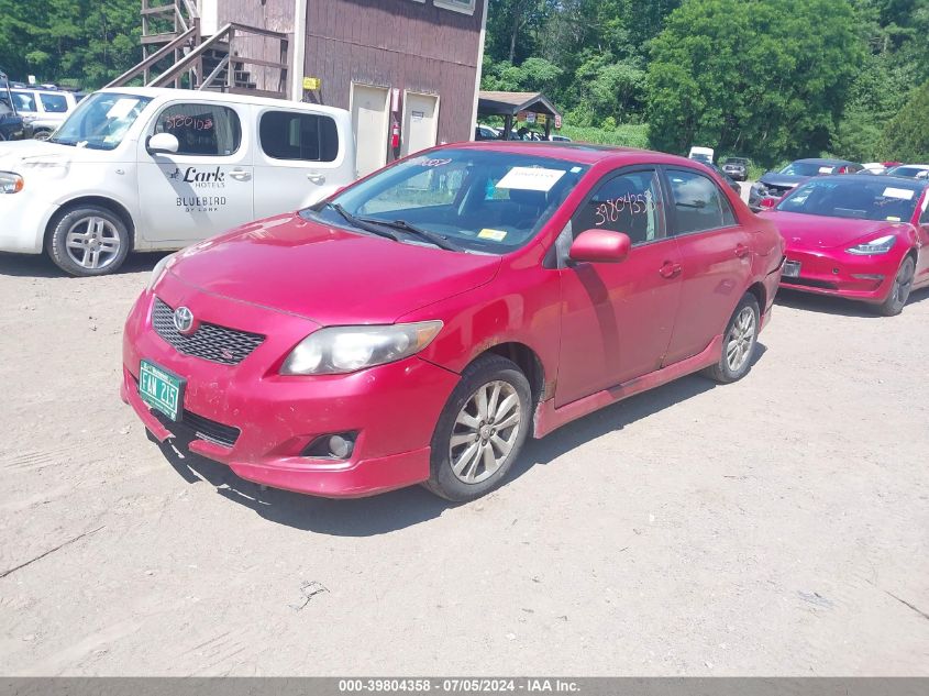 2T1BU40E79C116105 | 2009 TOYOTA COROLLA