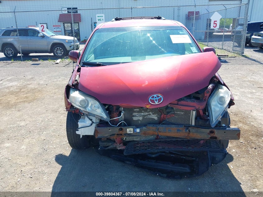 2012 Toyota Sienna Le V6 8 Passenger VIN: 5TDKK3DC4CS258256 Lot: 39804367