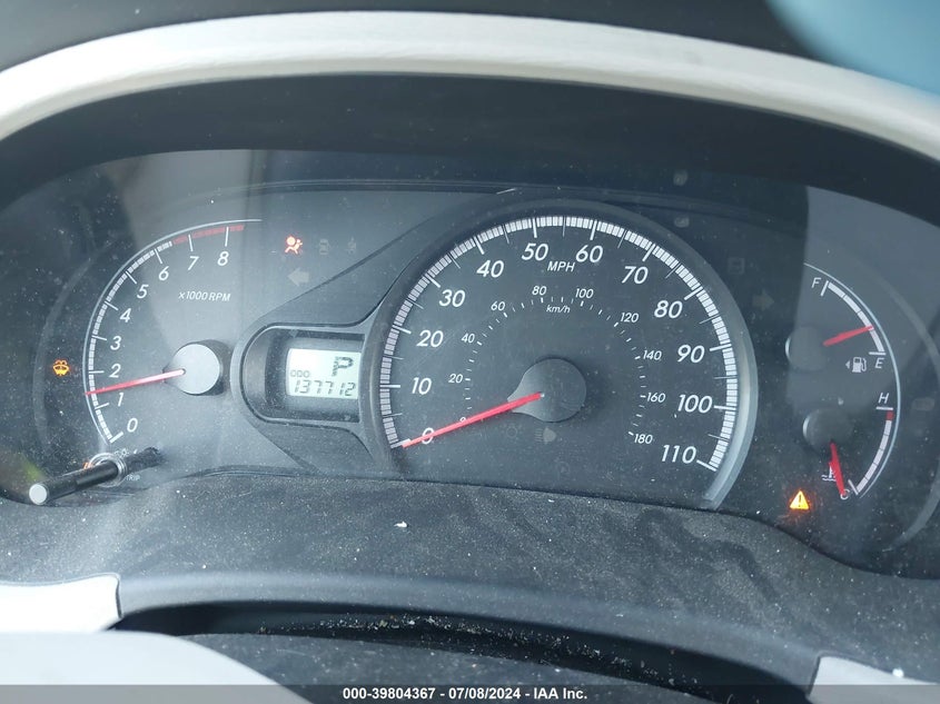 2012 Toyota Sienna Le V6 8 Passenger VIN: 5TDKK3DC4CS258256 Lot: 39804367