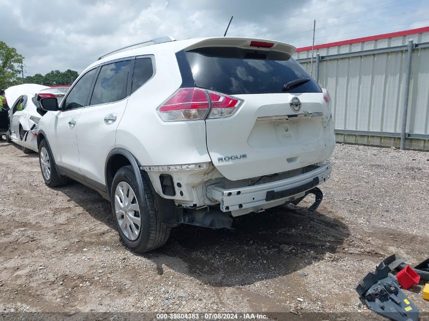 2016 Nissan Rogue S VIN: KNMAT2MT4GP633260 Lot: 39804383