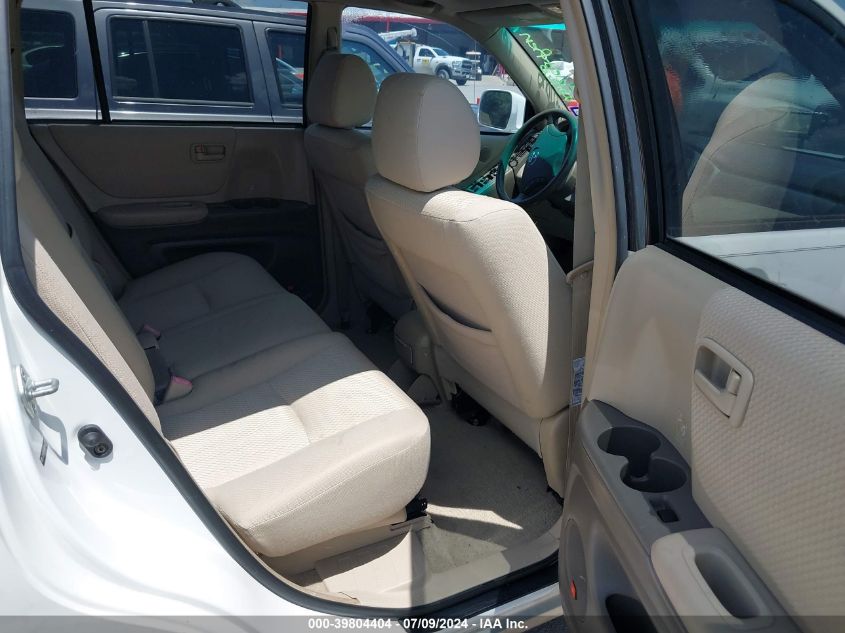 2004 Toyota Highlander V6 VIN: JTEDP21AX40008706 Lot: 39804404