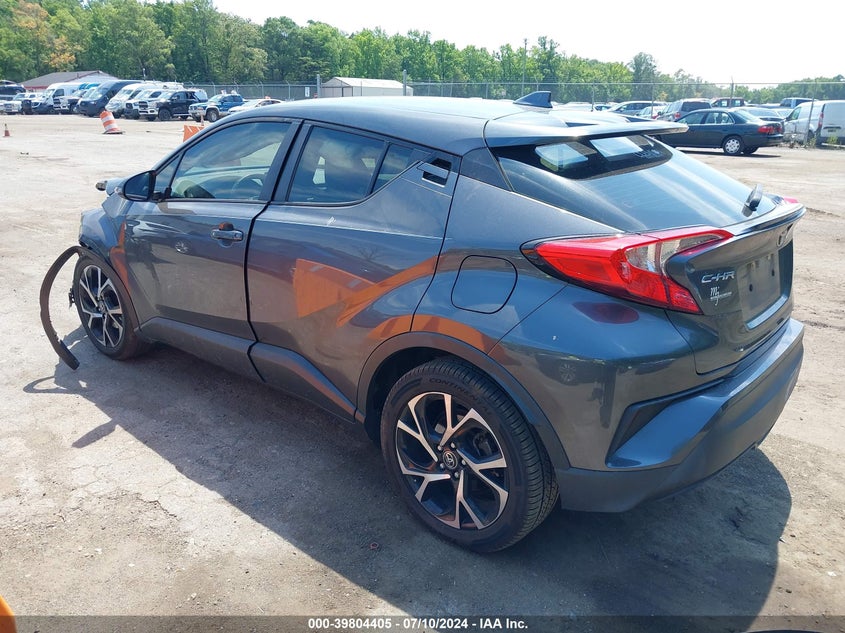 2018 Toyota C-Hr Xle/Xle Premium VIN: NMTKHMBX3JR033610 Lot: 39804405