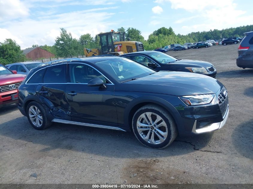 2022 Audi A4 Allroad Premium Plus 45 Tfsi Quattro S Tronic VIN: WA18AAF48NA020797 Lot: 39804416