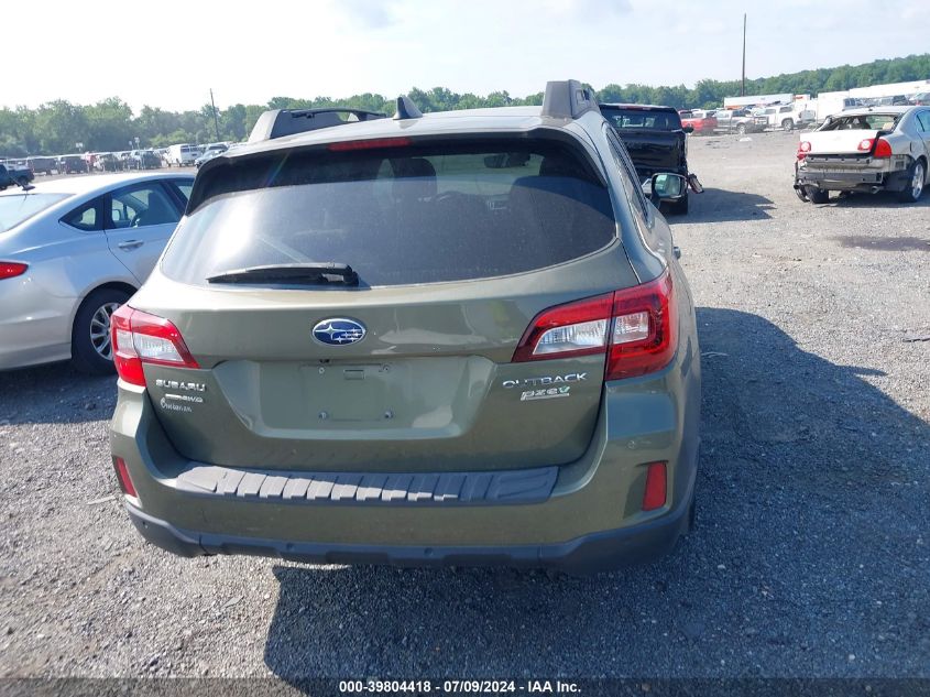 2017 Subaru Outback 2.5I Limited VIN: 4S4BSANC6H3208661 Lot: 39804418