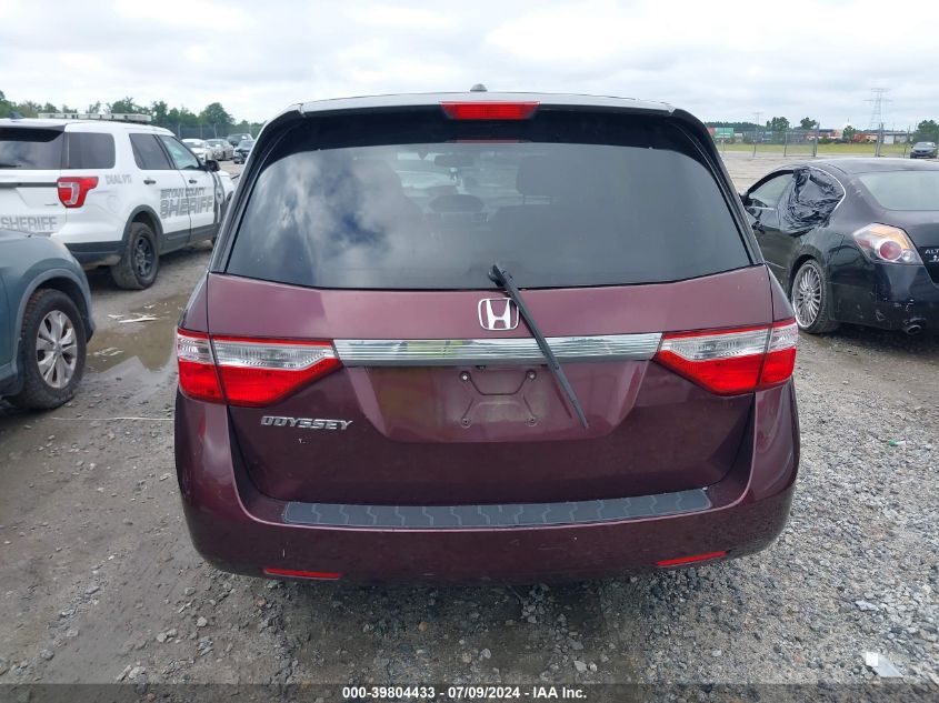 2011 Honda Odyssey Exl VIN: 5FNRL5H6XBB075166 Lot: 39804433