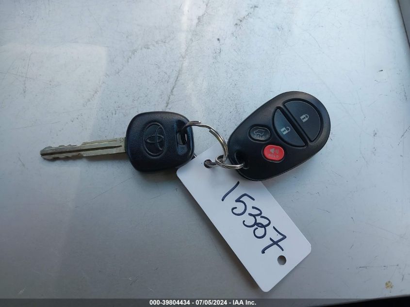 2012 Toyota Highlander Base V6 VIN: 5TDZK3EH0CS074201 Lot: 39804434