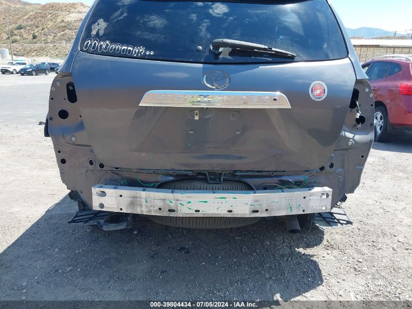 2012 Toyota Highlander Base V6 VIN: 5TDZK3EH0CS074201 Lot: 39804434