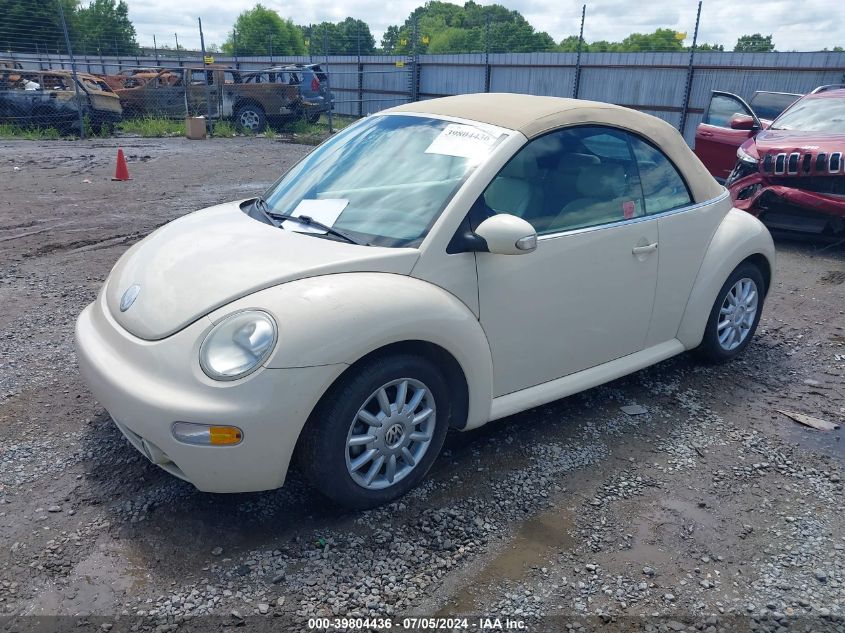 2004 Volkswagen New Beetle Gls VIN: 3VWCM31Y94M322546 Lot: 39804436