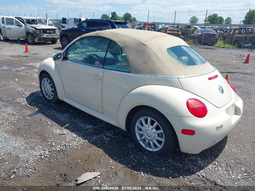 2004 Volkswagen New Beetle Gls VIN: 3VWCM31Y94M322546 Lot: 39804436