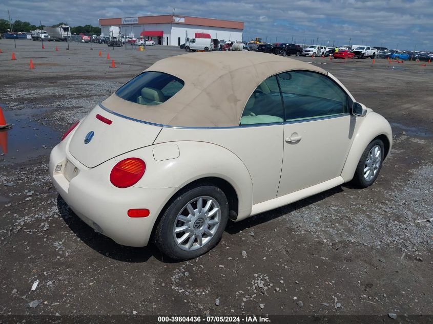 2004 Volkswagen New Beetle Gls VIN: 3VWCM31Y94M322546 Lot: 39804436