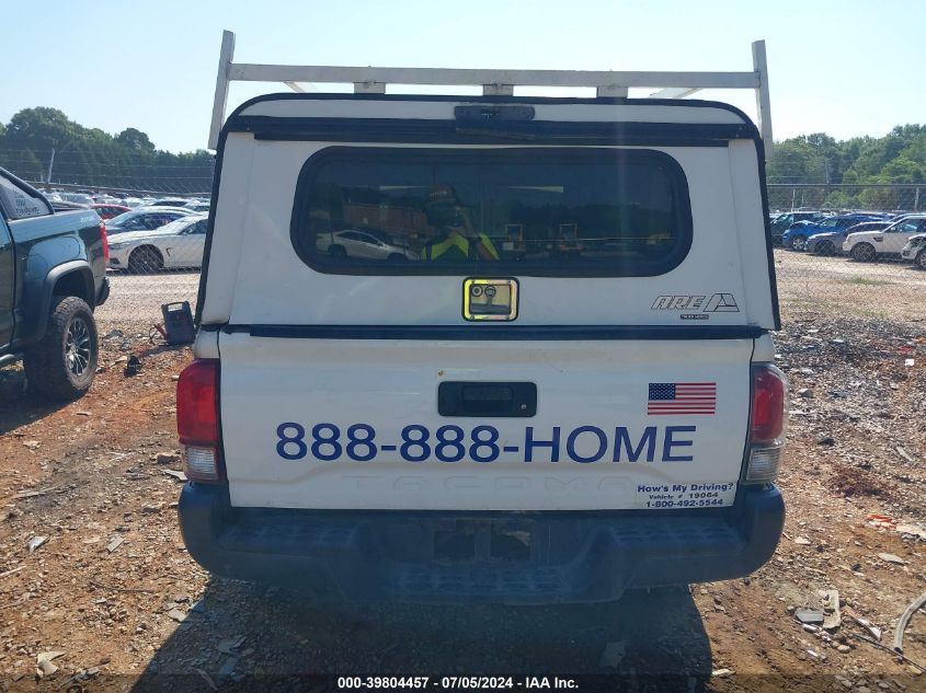 2019 Toyota Tacoma Sr VIN: 5TFRX5GN9KX145002 Lot: 39804457