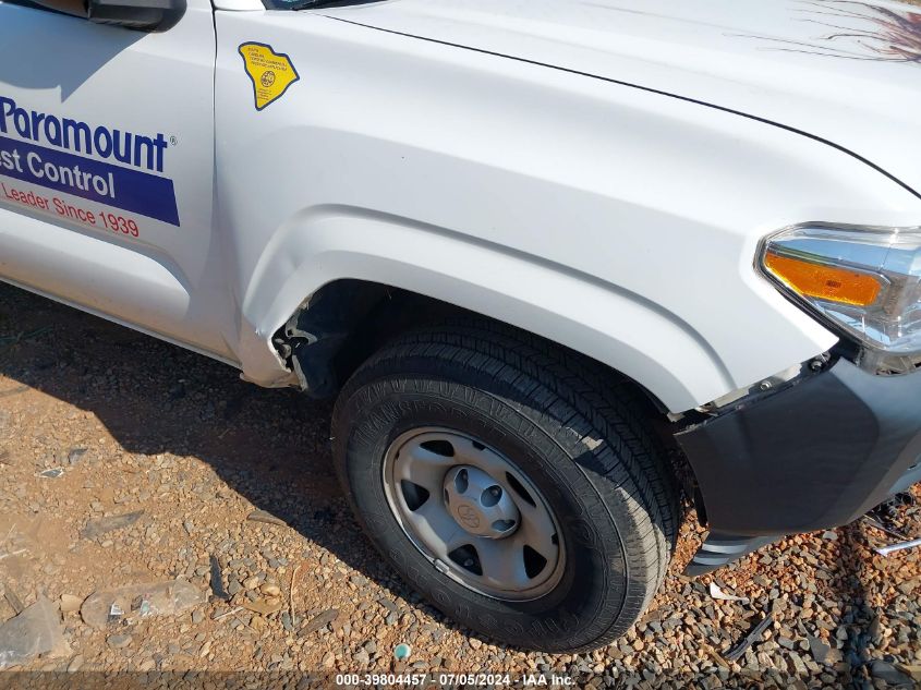 2019 Toyota Tacoma Sr VIN: 5TFRX5GN9KX145002 Lot: 39804457