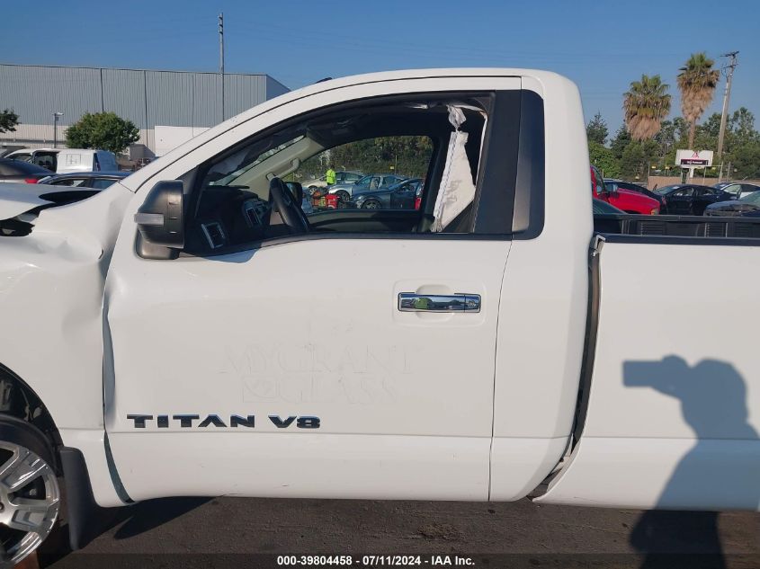 2019 Nissan Titan Sv VIN: 1N6AA1R75KN504165 Lot: 39804458