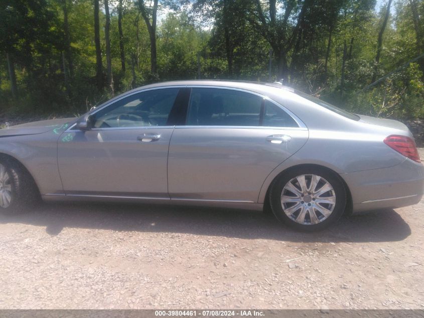 2014 Mercedes-Benz S 550 4Matic VIN: WDDUG8FB1EA053138 Lot: 39804461