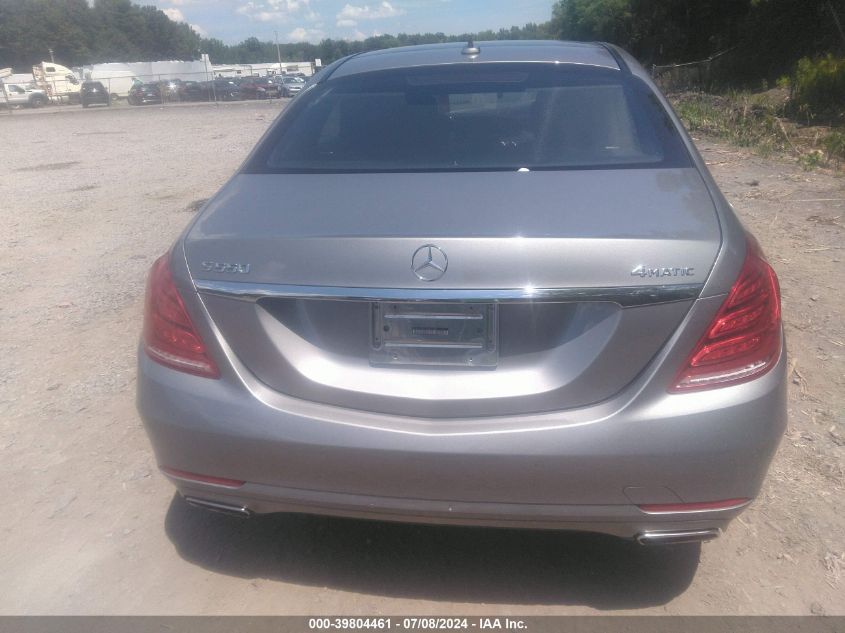 2014 Mercedes-Benz S 550 4Matic VIN: WDDUG8FB1EA053138 Lot: 39804461