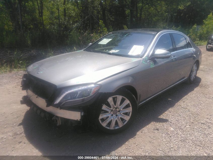 2014 Mercedes-Benz S 550 4Matic VIN: WDDUG8FB1EA053138 Lot: 39804461