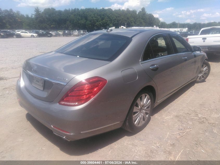 2014 Mercedes-Benz S 550 4Matic VIN: WDDUG8FB1EA053138 Lot: 39804461