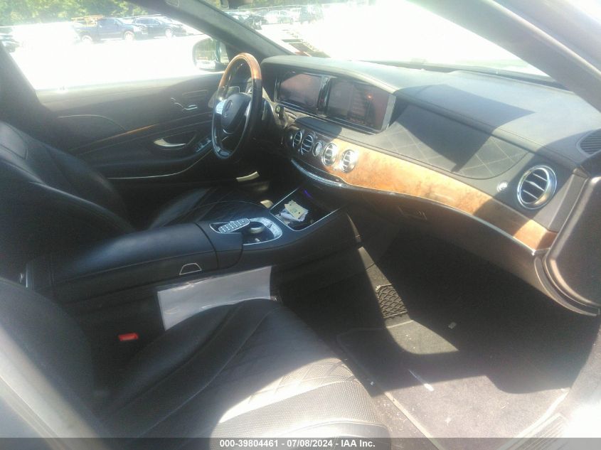 2014 Mercedes-Benz S 550 4Matic VIN: WDDUG8FB1EA053138 Lot: 39804461
