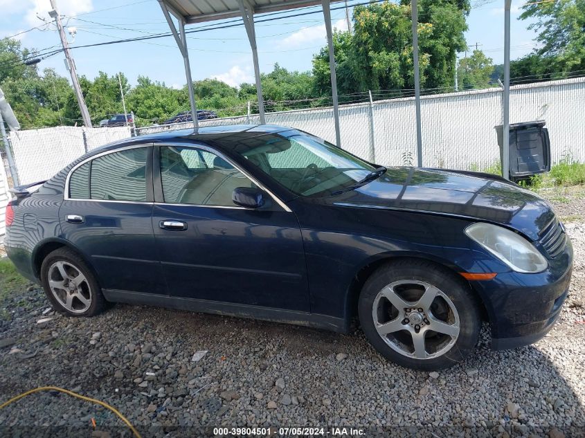 2003 Infiniti G35 Luxury Leather VIN: JNKCV51E63M020111 Lot: 39804501