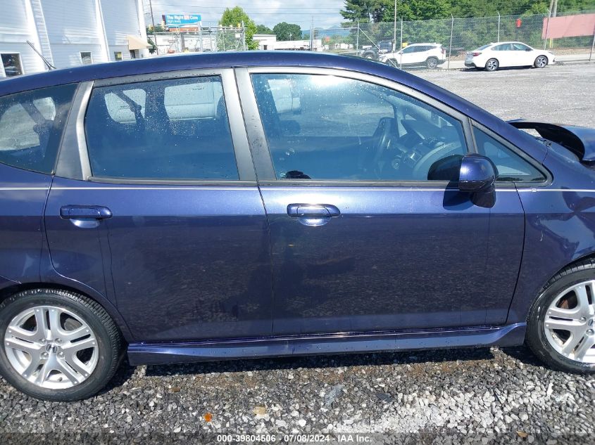 2008 Honda Fit Sport VIN: JHMGD38648S058477 Lot: 39804506